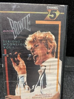 £6.99 • Buy DAVID BOWIE: SERIOUS MOONLIGHT VOL 1 VHS Video | Tour Concert Video  Sut7