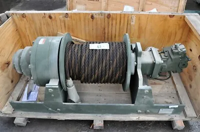 Winch Military DP Hydraulic 60000 Lb. Planetary 170 Feet 1 Inch Cable • $9900