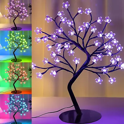 Cherry Blossom Lighted Tree 16 Colors LED Cherry Blossom Tree Light Color  • $39.62