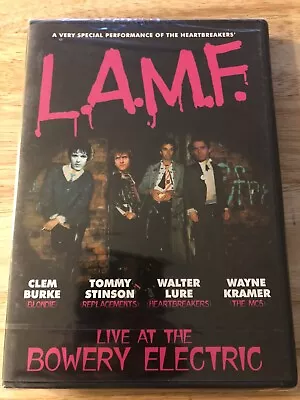 LURE BURKE STINSON KRAMER L.a.m.f. Bowery DVD New HEARTBREAKERS Replacements MC5 • $10