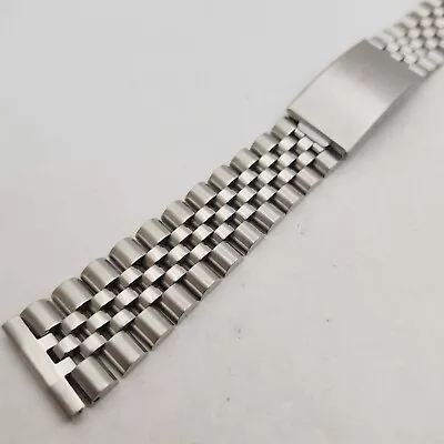 Vintage Jubilee Watch Bracelet/watch Band 20mm  Stainless Steel • $21