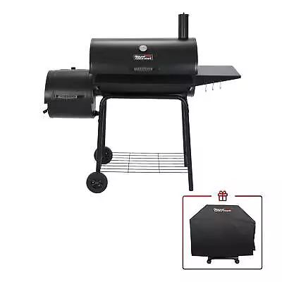  30  CC1830SC Charcoal Grill With Offset Smoker And Cover • $134.10