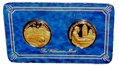 Rare Set (2) The Wittnauer Mint - Martin Luther King & Prelude To Victory • $19