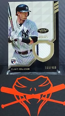 Clint Frazier 2018 Topps Tier One GAME USED ROOKIE /400 #T1R-CF Yankees RC • $3.99