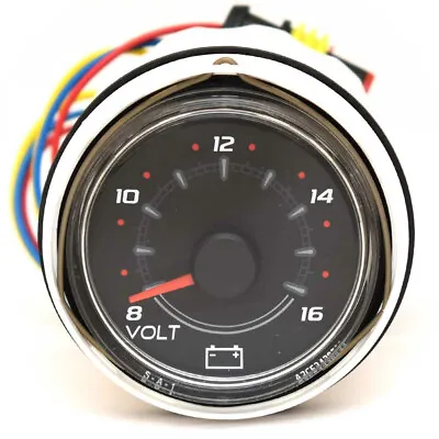 Mercury Boat Voltage Gauge 79-8M0052843 | SmartCraft SC100 White 2 Inch • $95.53