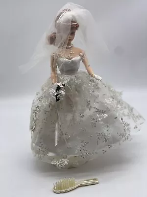 Barbie Doll Wedding Day 1961 Hallmark Reproduction 1996 Mattel 17120 • $22.50