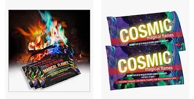 Pack Of 12 Magical Flames Cosmic Fire Color Packets Color Changing Fire Flames • $22.99