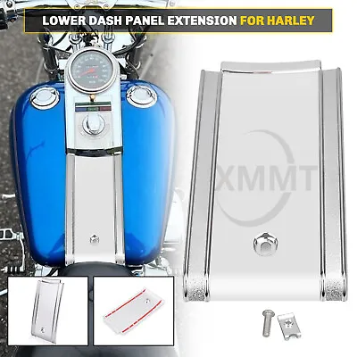Motorcycle Chrome Lower Dash Panel For Harley Heritage Softail FLST FLSTC FLSTN • $25.98