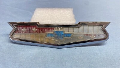 $39.99 • Buy 1956 Chevrolet Belair 210 150 Trunk Emblem For V8 Oem Chevy #3722231 - Rat Rod