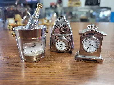 Miniature Clocks Rumours Vintage Lot 3 • $29