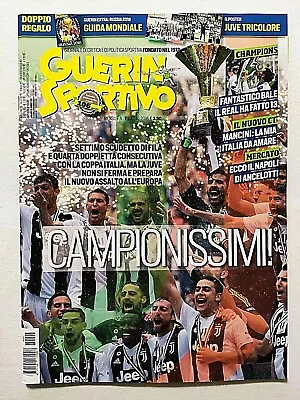 Guerin Sporty 7-2018 + History Football 99-2000 + Poster Shield Juventus Zidane • $29.08