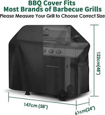 Heavy Duty BBQ Grill Cover Waterproof UV And Fade Resistant Gas Grill Protector • $12.19