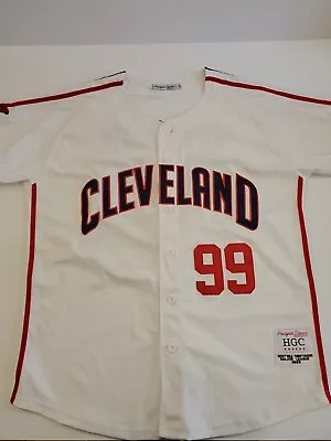 Headgear Classics Size 2XL Cleveland Indians Ricky  Wild Thing  Vaughn 99 Jersey • $99.99