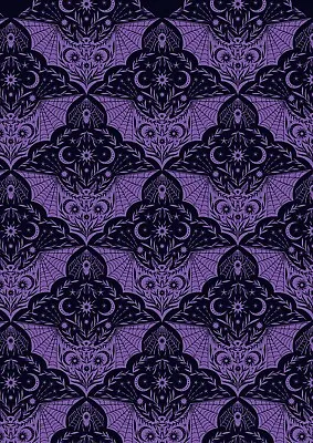 Lewis And Irene 'Cast A Spell' - Halloween 100% Cotton Fat Quarter • £3.75