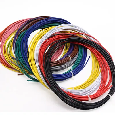 £1.74 • Buy UL1015-18AWG Electronic Wire 600V US Standard Wire Leads Multiple Colors