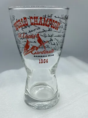 $24.50 • Buy St.Louis Cardinals 1964 World Series Champions Baseball Signature Glass Baseball