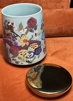 NWT Disney Alice In Wonderland 70th Art By Mary Blair - Porcelain Cookie Jar • $69