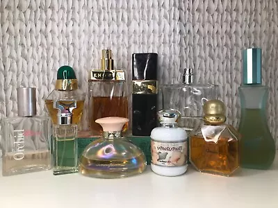 Lot Of 10 Perfumes Mostly Vintage CHANEL KNOWING GIORGIO AIRE Ralph Lauren++ • $39.99