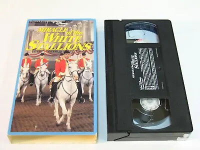 Disney Presents Miracle Of The White Stallions (VHS Tape) Color • $3.97