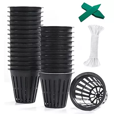 50 Pack 2 Inch Net Cups Plant Pots For Hydroponics Orchids Vegetables • $25.99