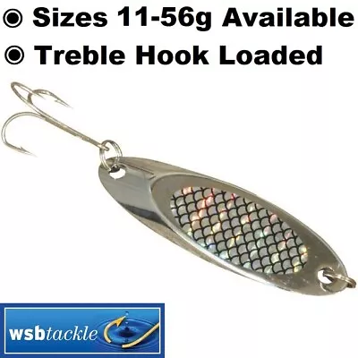 Dexter Style Wedge Sea Boat Fishing Lure Bass Mackerel Pollock WSB - ALL SIZES • £3.89