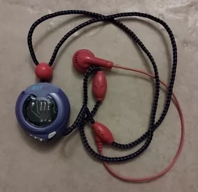 Tiger Electronics HASBRO  Hit Clips  Micro Personal Music Player Purple WORKS!!! • $25