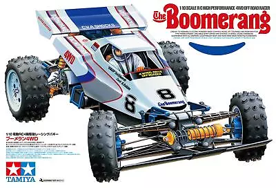 TAMIYA RC 58418 Boomerang (2008) Ed Buggy 4WD 1:10 Car Assembly Kit • $429.33