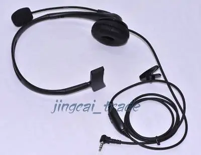 Overhead Headphone Headset For Yaesu Vertex Radio VX-160 VX-3R FT-60R W Boom Mic • $14.29