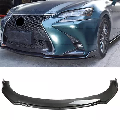 For Lexus LS460 LS500 LS600 Front Bumper Lip Spoiler Splitter Carbon Fiber • $62.69