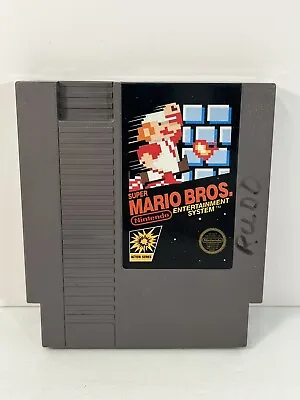 Super Mario Bros 5 Screw NES Black Box Nintendo Game Cart Good Shape • $24.99
