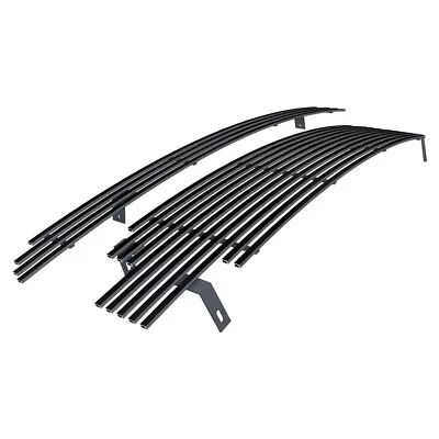 Fits 01-04 Toyota Tacoma Stainless Steel Black Billet Grille Grill Insert Combo • $74.99