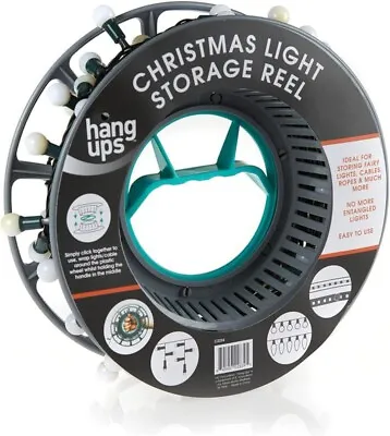25M Christmas Light Reel Holder  Cable Organiser Storage Rack Tangle Free Tidy • £9.50