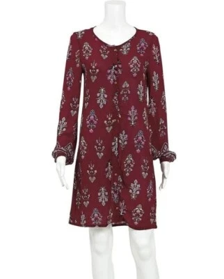 $29.99 • Buy TIGERLILY Womens Red Hydra Button Shirt Dress Size AUS 12
