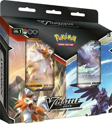 Pokemon TCG: V Battle Deck Lycanroc VS Corviknight Double Deck Bundle SEALED • $12.99