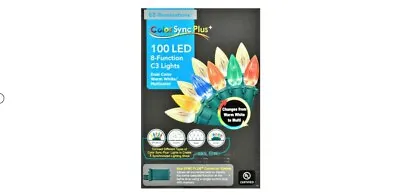 $29.91 • Buy EZ Illuminations 100 LED 8 Function C3 Lights Dual Color Warm White / Multi