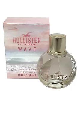 Hollister Wave Pour Elle Eau De Parfum Spray 30ml Womens Perfume • £10.08
