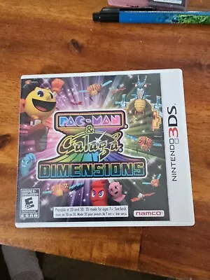 Pac-Man & Galaga Dimensions (Nintendo 3DS 2011) Tested  • $28