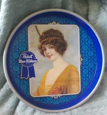 Vintage Original Pabst Blue Ribbon Beer Tray • $29.80