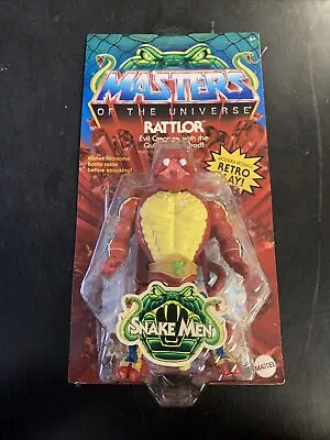 Masters Of The Universe Origins Rattlor Figure 2022 Mattel Snake Men MOTU • $15