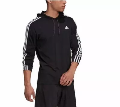 Adidas Mens Lightweight Pullover Hoodie W/ Draw Cords VARIETY SIZES • $26.99