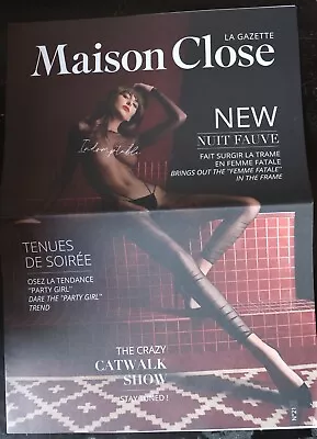 MAISON CLOSE Lingerie 2024 Catalog Lookbook BIG 29x42cm Sexy Rare Intimo • $24.99
