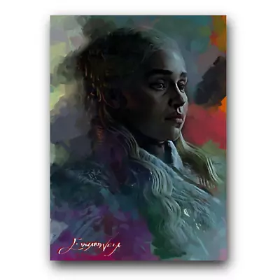 Daenerys Targaryen #8 Art Card Limited 28/50 Vela Signed (Movies Characters) • $1.99