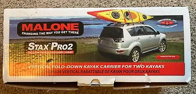 NEW Malone Auto Racks Stax Pro 2 Kayak Car 2 Kayaks Carrier MPG115MD NIB • $69.99