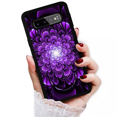 ( For Samsung S8 ) Back Case Cover H23285 Purple Flower • $9.99