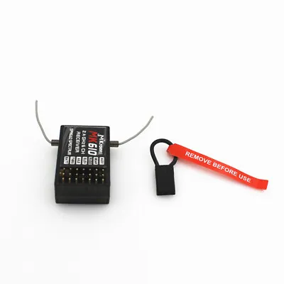 6CH MK610 2.4GHz DSM2 Receiver For AR6100 Spektrum Dx5e Dx6i Dx7 Transmitter • £19.19