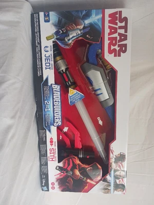 £39.99 • Buy Star Wars Bladebuilder Lightsaber -Extendable/Electronic- Red/Blue BNIB