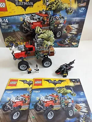£85 • Buy LEGO The LEGO Batman Movie: Killer Croc Tail-Gator (70907) With Box And Manual