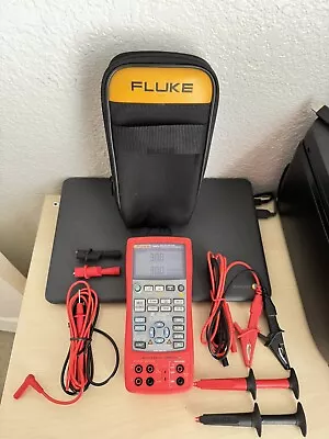 Fluke 725EX Multi-Function Process Calibrator W LEADS (MINT CONDITION) USA MADE” • $2600