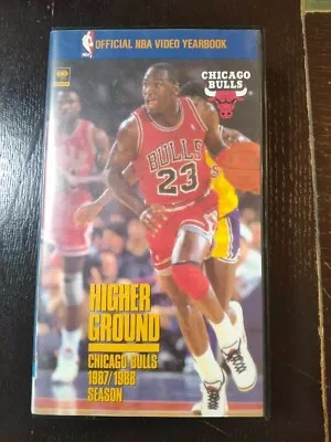 NBA Chicago Bulls 1987 1988 Season HIGHER GROUND VHS Video Michael Jordan Japan • $47.90