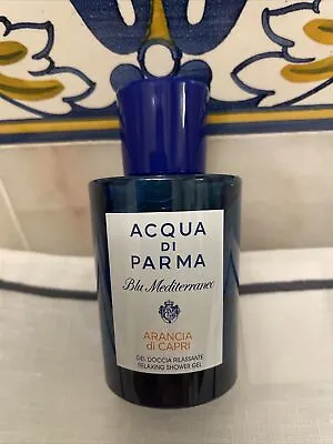 ACQUA DI PARMA BLU MEDITERRANEO 75ML ARANCIA Di CAPRI SHOWER GEL  NEW • £5.25